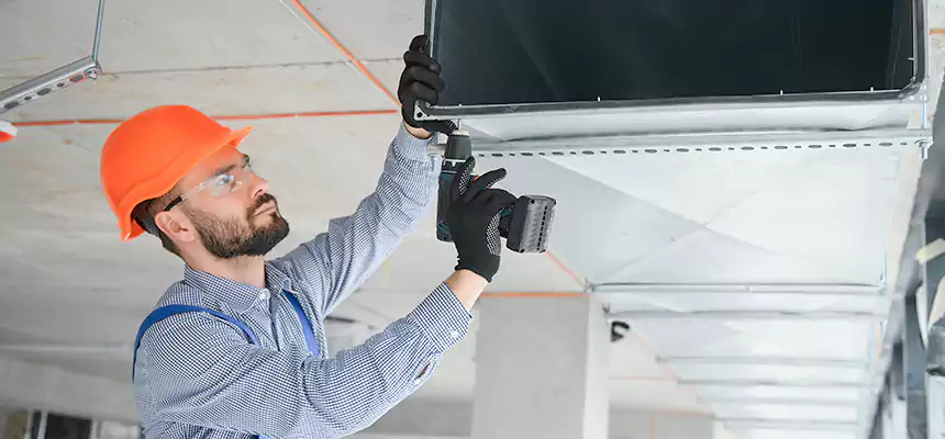 Roof Cap & Exterior Hood Lint Buildup Removal – Oak Park